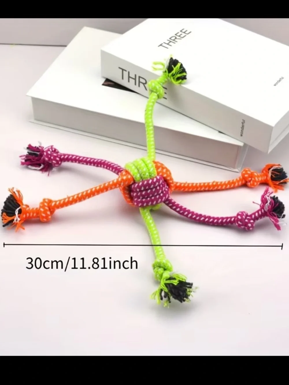 Braided NWT Rope Star Tug Toy For Medium Breed Dogs